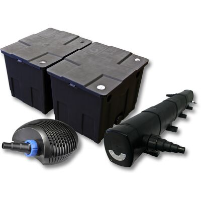 WILTEC Set Filtro Sunsun Per Laghetto Da 60.000 L Chiarificatore 72w Pompa Eco 40w WILTEC Set Filtro Sunsun Per Laghetto Da 60.000 L Chiarificatore 72w Pompa Eco 40w