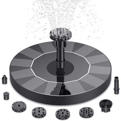 OEM Fontana Da Giardino Solare Crezuo Per Esterni, Fontana Da Giardino Con 6 Ugelli, Pompa Solare Per Laghetto, Piscina E Decorazione Del Patio.-crezuo OEM Fontana Da Giardino Solare Crezuo Per Esterni, Fontana Da Giardino Con 6 Ugelli, Pompa Solare Per Laghetto, Piscina E Decorazione Del Patio.-crezuo