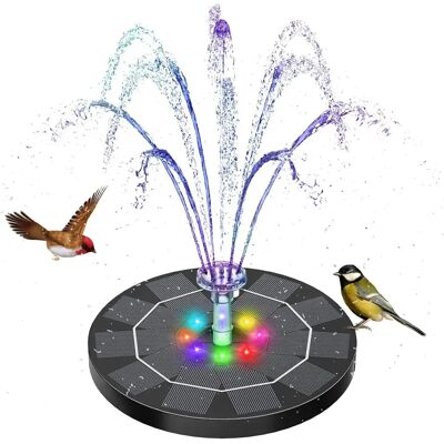 OEM Fontana Solare A Led, Pompa Solare Per Laghetto Da 5,5 W (con Pannello Solare), Pompa Solare Per Laghetto, Pompa Solare Galleggiante Per Fontana, Adatta Per Giardini E Vasche Per Uccelli. OEM Fontana Solare A Led, Pompa Solare Per Laghetto Da 5,5 W (con Pannello Solare), Pompa Solare Per Laghetto, Pompa Solare Galleggiante Per Fontana, Adatta Per Giardini E Vasche Per Uccelli.