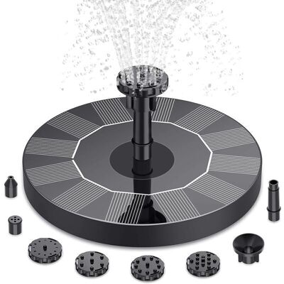 OEM Fontana Solare Galleggiante Per Laghetto O Giardino – Pompa Solare Con 6 Ugelli, Senza Fili, Ideale Per Abbeveratoi Per Uccelli OEM Fontana Solare Galleggiante Per Laghetto O Giardino – Pompa Solare Con 6 Ugelli, Senza Fili, Ideale Per Abbeveratoi Per Uccelli