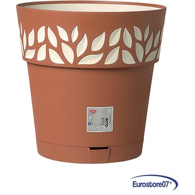 Stefanplast Vaso Per Interni Ed Esterni Opera Cloe Terra 25 X 25 Cm Stefanplast Vaso Per Interni Ed Esterni Opera Cloe Terra 25 X 25 Cm