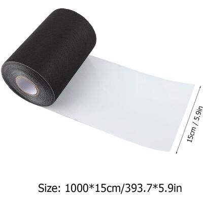 OEM Nastro Di Giunzione Per Erba Sintetica Nobrand Rst500, 15 Cm X 1000 Cm, Nero, Confezione Da 1, Atossico E Resistente. OEM Nastro Di Giunzione Per Erba Sintetica Nobrand Rst500, 15 Cm X 1000 Cm, Nero, Confezione Da 1, Atossico E Resistente.