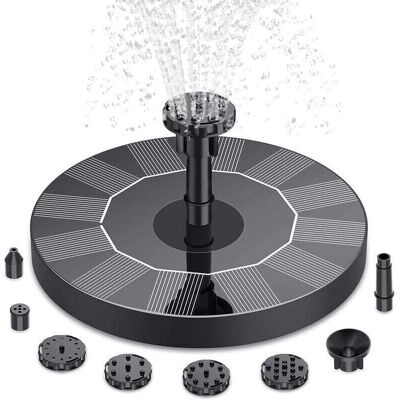 OEM Fontana Solare Galleggiante Per Esterni, Pompa Solare A 6 Ugelli Per Laghetto, Fontana Solare Per Giardini, Vasche Per Uccelli, Laghetti ---crezuo OEM Fontana Solare Galleggiante Per Esterni, Pompa Solare A 6 Ugelli Per Laghetto, Fontana Solare Per Giardini, Vasche Per Uccelli, Laghetti ---crezuo