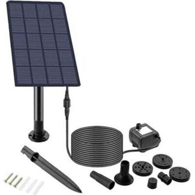 OEM Pompa Solare Per Esterni, Pompa Per Fontana, Adatta Per Laghetti Per Uccelli E Piccoli Laghetti Da Giardino. OEM Pompa Solare Per Esterni, Pompa Per Fontana, Adatta Per Laghetti Per Uccelli E Piccoli Laghetti Da Giardino.