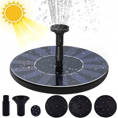 OEM Mini Fontana Da Giardino A Energia Solare Con Pompa Galleggiante Per Laghetto OEM Mini Fontana Da Giardino A Energia Solare Con Pompa Galleggiante Per Laghetto