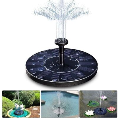 OEM Fontana Solare, Pompa Solare Per Laghetto Da 1,4 W Con 4 Effetti, Altezza Massima 70 Cm, Pompa Solare, Pompa Galleggiante Per Fontana Solare Per Laghetto Da Giardino O Vasca Per Uccelli, Fontana D'Acq OEM Fontana Solare, Pompa Solare Per Laghetto Da 1,4 W Con 4 Effetti, Altezza Massima 70 Cm, Pompa Solare, Pompa Galleggiante Per Fontana Solare Per Laghetto Da Giardino O Vasca Per Uccelli, Fontana D'Acq