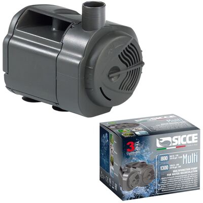 SICCE Multi 800 800 Litri/h Pompa Multifunzione Per Moltissime Applicazioni Cavo Da 10 Metri SICCE Multi 800 800 Litri/h Pompa Multifunzione Per Moltissime Applicazioni Cavo Da 10 Metri