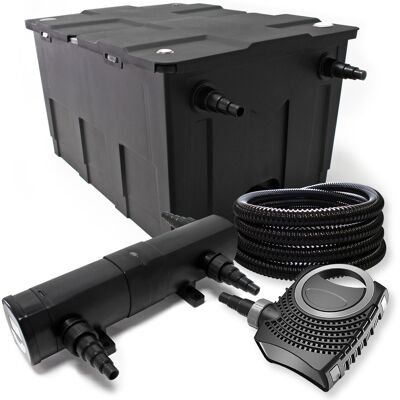 SUNSUN - Set Per Laghetti Filtro Biologico 60000l Chiarificatore Uvc Da 36w Pompa Tubo Pompa Fontana SUNSUN - Set Per Laghetti Filtro Biologico 60000l Chiarificatore Uvc Da 36w Pompa Tubo Pompa Fontana