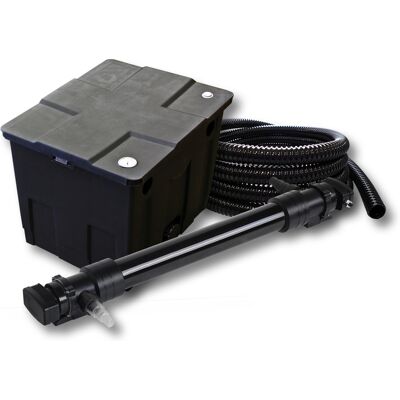 WILTEC Sunsun Set Filtro A 1 Camera Per Laghetto 12000l Con Chiarificatore Uvc 72w 6ª Serie Tubo 5 M WILTEC Sunsun Set Filtro A 1 Camera Per Laghetto 12000l Con Chiarificatore Uvc 72w 6ª Serie Tubo 5 M