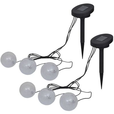 VIDAXL Lampade Led Galleggianti 6 Pz Per Stagno E Piscina - VIDAXL Lampade Led Galleggianti 6 Pz Per Stagno E Piscina -