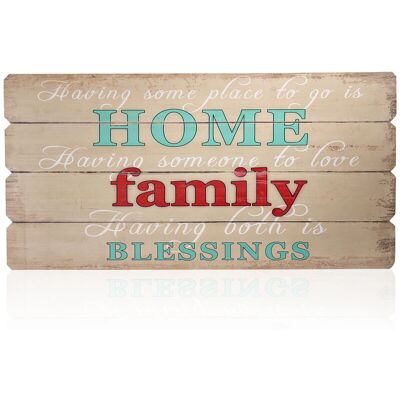 MUCOLA 100x50 Cm Legno Quadro Famiglia Quadro Parete Segno Murale Decorazione In Legno Segno Vintage Nuovo MUCOLA 100x50 Cm Legno Quadro Famiglia Quadro Parete Segno Murale Decorazione In Legno Segno Vintage Nuovo