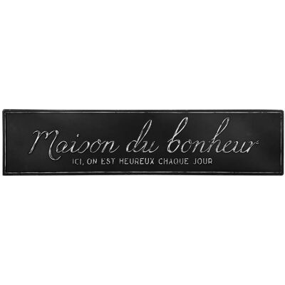 ATMOSPHERA Targa Da Parete Con Citazione 78x18cm - Modello B - Créateur D'Intérieur ATMOSPHERA Targa Da Parete Con Citazione 78x18cm - Modello B - Créateur D'Intérieur