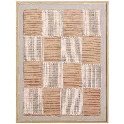 ATMOSPHERA Tela Stampata Baka 30x40cm Marrone - Créateur D'Intérieur ATMOSPHERA Tela Stampata Baka 30x40cm Marrone - Créateur D'Intérieur