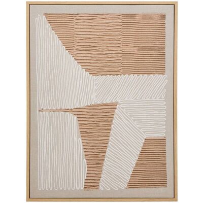 ATMOSPHERA Tela Stampata Baka 30x40cm Marrone - Créateur D'Intérieur ATMOSPHERA Tela Stampata Baka 30x40cm Marrone - Créateur D'Intérieur