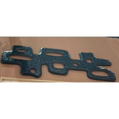 ATMOSPHERA Decorazione Da Parete Nyer 35x101,5 Cm Nera - Créateur D'Intérieur ATMOSPHERA Decorazione Da Parete Nyer 35x101,5 Cm Nera - Créateur D'Intérieur