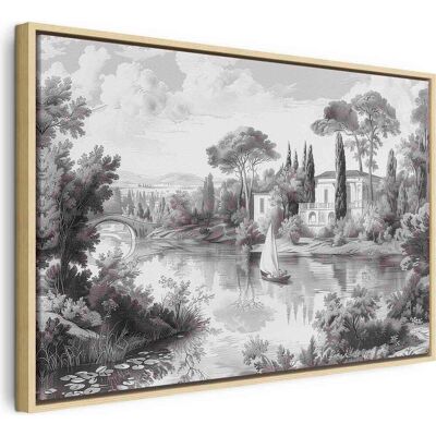 ARTGEIST Quadro Decorativo Nero Bianco 60x40 Cm Legno ARTGEIST Quadro Decorativo Nero Bianco 60x40 Cm Legno