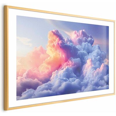 OEM Manifesto - Nuvole Come Dipinte: Pennelli Artistici Dell'alba Che Dipingono Il Cielo OEM Manifesto - Nuvole Come Dipinte: Pennelli Artistici Dell'alba Che Dipingono Il Cielo
