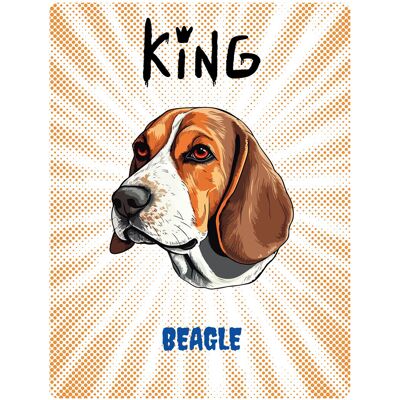 OEM Piatto King Beagle - 20x28 Cm OEM Piatto King Beagle - 20x28 Cm