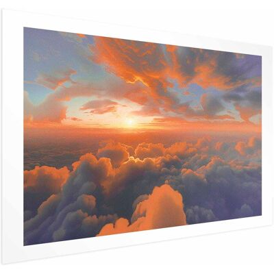 OEM Manifesto - Quando L'Alba Solletica Le Nuvole: Uno Spettacolo Di Colori Nel Cielo Mattutino OEM Manifesto - Quando L'Alba Solletica Le Nuvole: Uno Spettacolo Di Colori Nel Cielo Mattutino