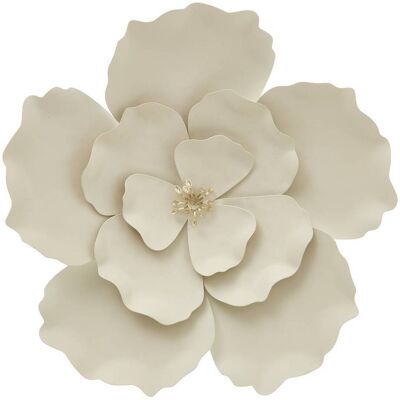 ATMOSPHERA Flok Decorazione Murale 29x29cm Beige - Créateur D'Intérieur ATMOSPHERA Flok Decorazione Murale 29x29cm Beige - Créateur D'Intérieur