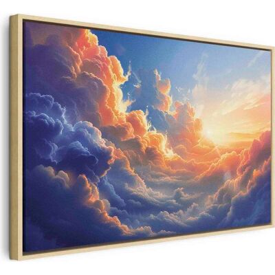 ARTGEIST Stampa Su Tela Tramonto 60x40 Cm Cornice Legno ARTGEIST Stampa Su Tela Tramonto 60x40 Cm Cornice Legno