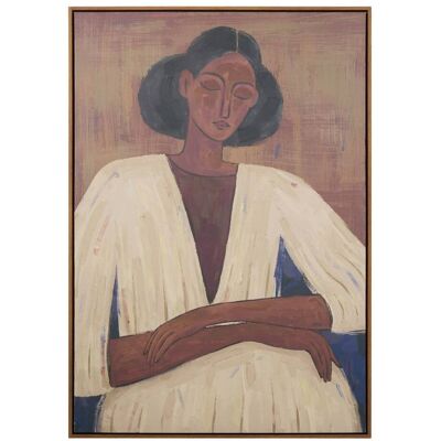 ATMOSPHERA Tela Dipinta Aicha 70x100cm - Créateur D'Intérieur ATMOSPHERA Tela Dipinta Aicha 70x100cm - Créateur D'Intérieur