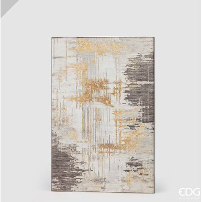 EDG Enzo De Gasperi Quadro Abstract Rettangolare Frammenti Oro 120 X 80 Cm – Decorazione Parete Design Moderno Casa EDG Enzo De Gasperi Quadro Abstract Rettangolare Frammenti Oro 120 X 80 Cm – Decorazione Parete Design Moderno Casa
