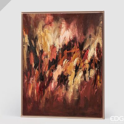 EDG Enzo De Gasperi Quadro Abstract Rettangolare Fiamme 150x120 Cm – Decorazione Parete Design Moderno Casa EDG Enzo De Gasperi Quadro Abstract Rettangolare Fiamme 150x120 Cm – Decorazione Parete Design Moderno Casa