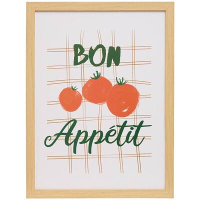 ATMOSPHERA Poster Incorniciato Berny 21x30 Cm Rosso - Créateur D'Intérieur ATMOSPHERA Poster Incorniciato Berny 21x30 Cm Rosso - Créateur D'Intérieur