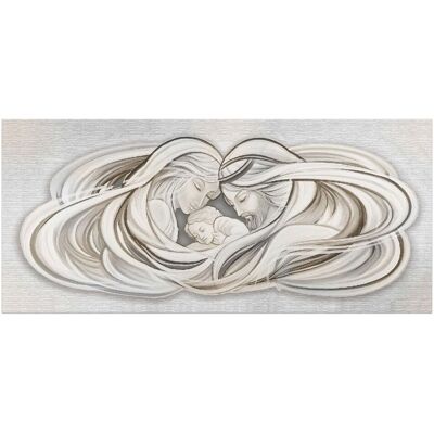 LUPIA - Quadro Moderno Sacra Famiglia 1 Mix 45x100 Stampa Su Tela Natività LUPIA - Quadro Moderno Sacra Famiglia 1 Mix 45x100 Stampa Su Tela Natività