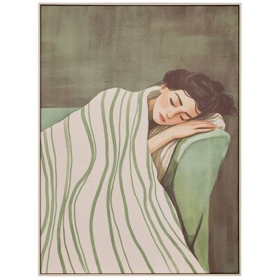 ATMOSPHERA Stampa Su Tela Cad Donna Mona 58x78 - Créateur D'Intérieur ATMOSPHERA Stampa Su Tela Cad Donna Mona 58x78 - Créateur D'Intérieur