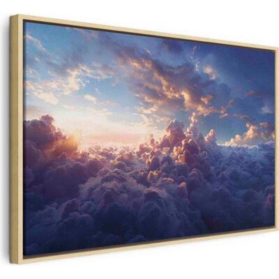 ARTGEIST Quadro Stampa Tela Dorato 90 Cm X 60 Cm ARTGEIST Quadro Stampa Tela Dorato 90 Cm X 60 Cm