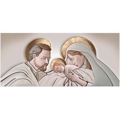 LUPIA - Quadro Moderno The Kiss Ceramic 45x100 Stampa Su Tela Sacra Famiglia LUPIA - Quadro Moderno The Kiss Ceramic 45x100 Stampa Su Tela Sacra Famiglia