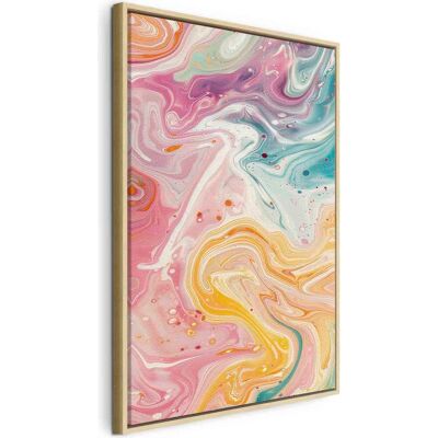 ARTGEIST Quadro Decorativo Colorful Chaos Rosa 40x60 Cm ARTGEIST Quadro Decorativo Colorful Chaos Rosa 40x60 Cm