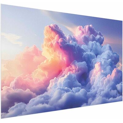 OEM Manifesto - Nuvole Come Dipinte: Pennelli Artistici Dell'alba Che Dipingono Il Cielo OEM Manifesto - Nuvole Come Dipinte: Pennelli Artistici Dell'alba Che Dipingono Il Cielo