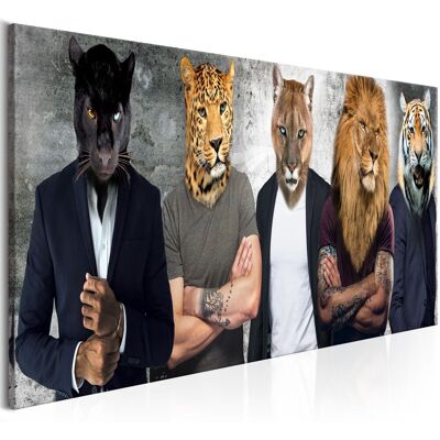 ARTGEIST Quadro - Different Faces (1 Part) Narrow - 150x50 ARTGEIST Quadro - Different Faces (1 Part) Narrow - 150x50