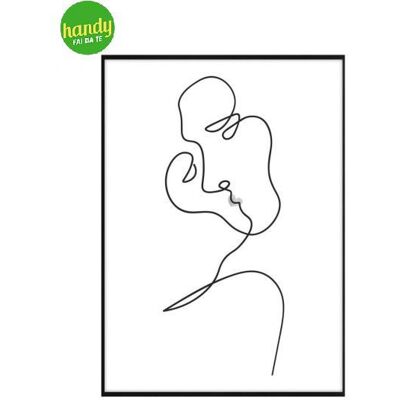 LUPIA Quadro Optical 52 X 72 Cm Line Love LUPIA Quadro Optical 52 X 72 Cm Line Love