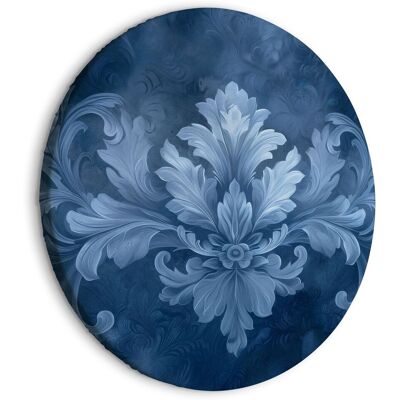 OEM Quadro Rotondo - Ornamento Nei Colori Blu E Freddi: Decorazione Blu Scuro / Ornamento Blu Nelle Tonalità Fredde OEM Quadro Rotondo - Ornamento Nei Colori Blu E Freddi: Decorazione Blu Scuro / Ornamento Blu Nelle Tonalità Fredde