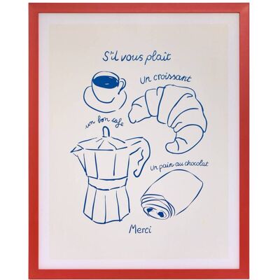 ATMOSPHERA Poster Incorniciato, Formato Fra 40x50 Cm - Créateur D'Intérieur ATMOSPHERA Poster Incorniciato, Formato Fra 40x50 Cm - Créateur D'Intérieur