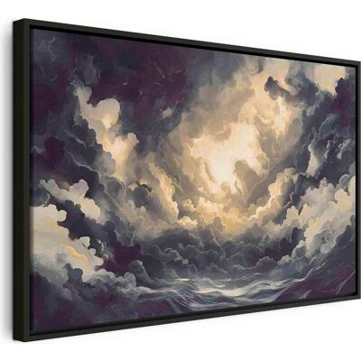 ARTGEIST Quadro Decorativo Gioco Di Luci Cornice Nera 90x60cm ARTGEIST Quadro Decorativo Gioco Di Luci Cornice Nera 90x60cm