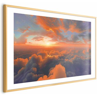 OEM Manifesto - Quando L'Alba Solletica Le Nuvole: Uno Spettacolo Di Colori Nel Cielo Mattutino OEM Manifesto - Quando L'Alba Solletica Le Nuvole: Uno Spettacolo Di Colori Nel Cielo Mattutino