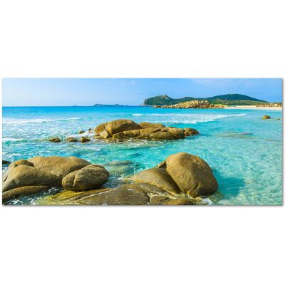 LUPIA Quadro Moderno Canvas Deep 65x143 Cm Cagliari - Villa Simius Spiaggia LUPIA Quadro Moderno Canvas Deep 65x143 Cm Cagliari - Villa Simius Spiaggia