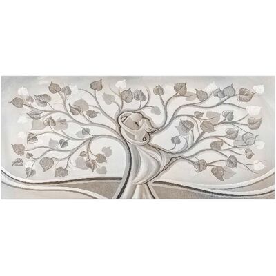 LUPIA - Quadro Moderno Albero Abbraccio Mix 45x100 Stampa Tela Albero Della Vita, Amore E Famiglia LUPIA - Quadro Moderno Albero Abbraccio Mix 45x100 Stampa Tela Albero Della Vita, Amore E Famiglia