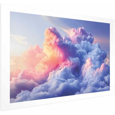 OEM Manifesto - Nuvole Come Dipinte: Pennelli Artistici Dell'alba Che Dipingono Il Cielo OEM Manifesto - Nuvole Come Dipinte: Pennelli Artistici Dell'alba Che Dipingono Il Cielo