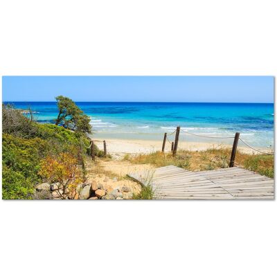 LUPIA Quadro Moderno Canvas Deep 65x143 Cm Cagliari - Costa Rei Pontile LUPIA Quadro Moderno Canvas Deep 65x143 Cm Cagliari - Costa Rei Pontile