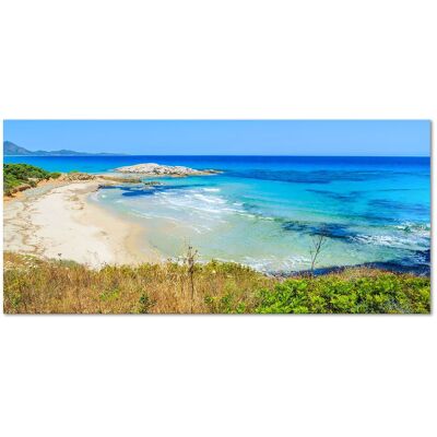 LUPIA Quadro Moderno Canvas Deep 65x143 Cm Cagliari - Costa Rei Spiaggia LUPIA Quadro Moderno Canvas Deep 65x143 Cm Cagliari - Costa Rei Spiaggia