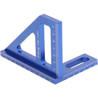 OEM Righello Per La Misurazione Degli Angoli 45-90 Gradi, Preciso Ed Efficace, In Alluminio, Per La Realizzazione Di Angoli A 45-90 Gradi Per La Lavorazione Del Legno -crezuo OEM Righello Per La Misurazione Degli Angoli 45-90 Gradi, Preciso Ed Efficace, In Alluminio, Per La Realizzazione Di Angoli A 45-90 Gradi Per La Lavorazione Del Legno -crezuo