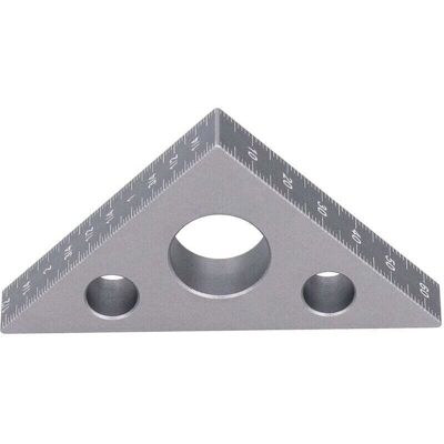 OEM Righello Triangolare In Argento, Lega Di Alluminio Rinforzata, Elevata Durezza, Righello Di Altezza In Lega Di Alluminio Rinforzata, Strumento Di Misurazione Per La Lavorazione Del Legno In Unità Metr OEM Righello Triangolare In Argento, Lega Di Alluminio Rinforzata, Elevata Durezza, Righello Di Altezza In Lega Di Alluminio Rinforzata, Strumento Di Misurazione Per La Lavorazione Del Legno In Unità Metr