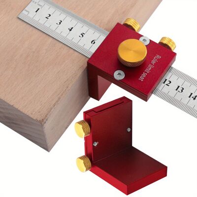 OEM Righello Di Guida In Acciaio Per La Lavorazione Del Legno - Blocco Di Posizionamento - Strumento Di Arresto Linea Per Righello - Posizionatore Di Misurazione Per Legno Fai Da Te OEM Righello Di Guida In Acciaio Per La Lavorazione Del Legno - Blocco Di Posizionamento - Strumento Di Arresto Linea Per Righello - Posizionatore Di Misurazione Per Legno Fai Da Te