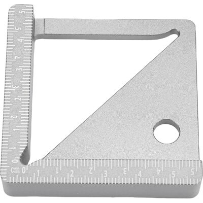 OEM Righello Multifunzionale In Alluminio Per La Lavorazione Del Legno: Misura Altezza, Larghezza, Diametro E Segna Gli Angoli. OEM Righello Multifunzionale In Alluminio Per La Lavorazione Del Legno: Misura Altezza, Larghezza, Diametro E Segna Gli Angoli.